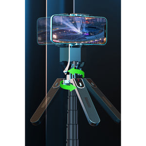 3v1 Selfie tyč/statív/manuálny stabilizátor, až 180cm, Bluetooth