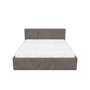 Čalúnená posteľ Bjorn 180x200, sivohnedá, bez matraca