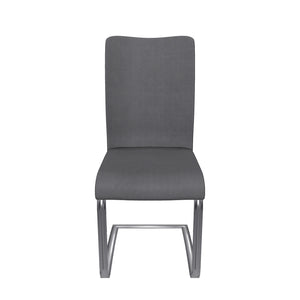 Jedálenská stolička Lucile sivá