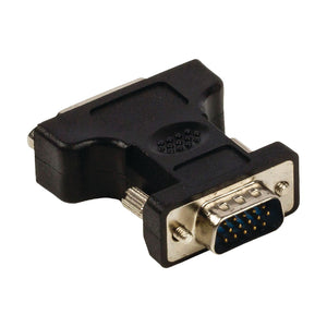 Adaptér VGADVI,zástrčka VGA 24+5pinová zásuvka DVI-I,čie