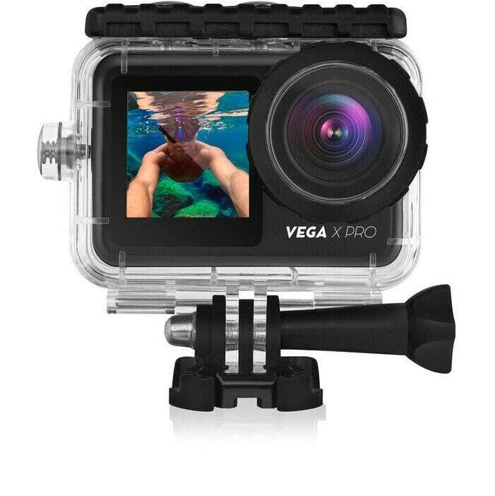 Akčná kamera Niceboy Vega X PRO 2&quot;, 4K, WiFi, 170° + prísl. ROZB