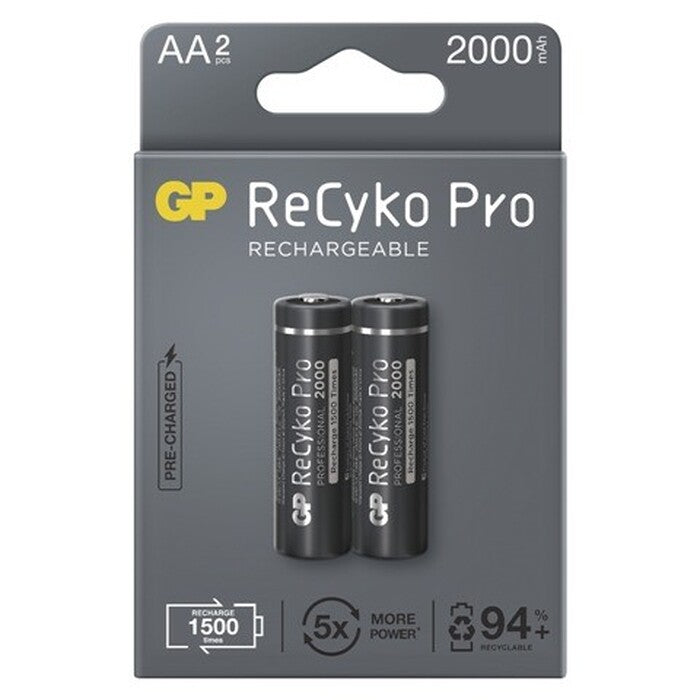 Nabíjacie batérie GP B2220 ReCyko Professional, 2000mAh, AA, 2ks