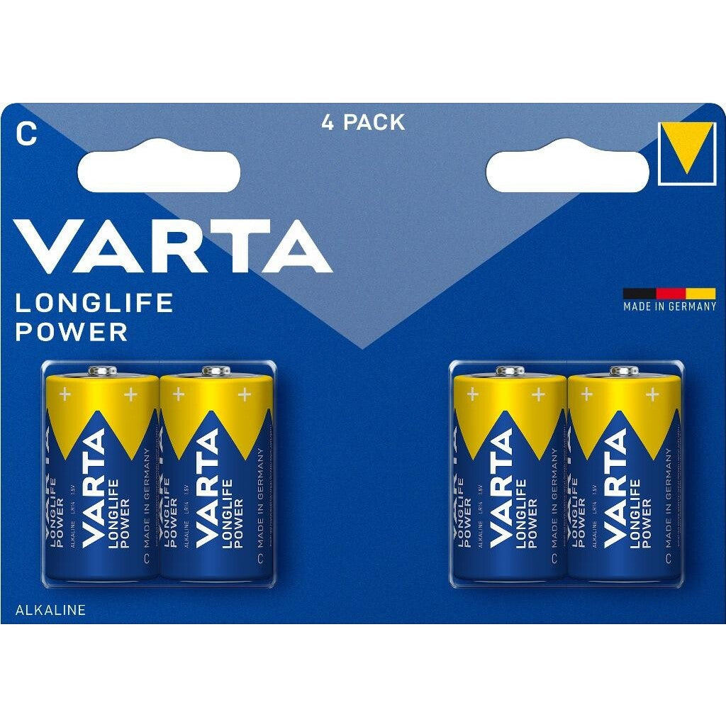 Batéria Varta Longlife Power, C, 4ks