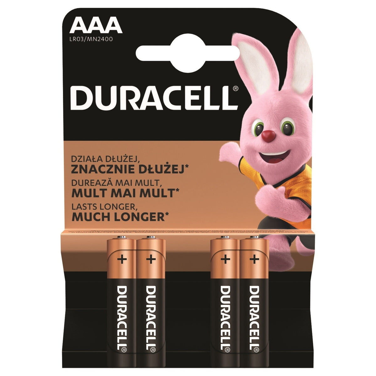 Batérie Duracell Basic, AAA, 4ks