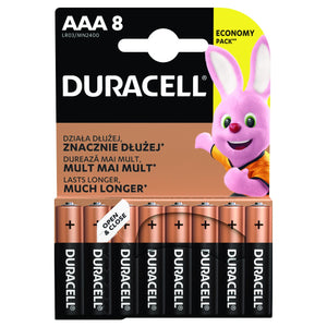 Batérie DURACELL Basic,AAA,8 ks