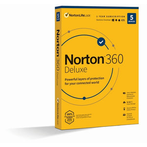 Norton 360 Deluxe 50GB, 1 užívateľ, 5 zariadení (21415000)