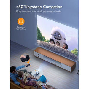 APEMAN 1080P Full HD LED prenosný projektor pre domáce kino, 4K