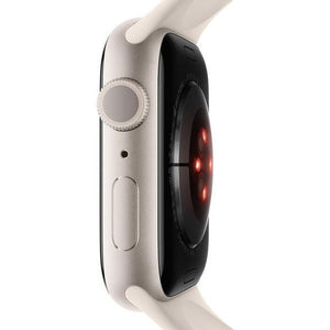 Apple Watch S8, 41mm, starlight, športový remienok, starlight