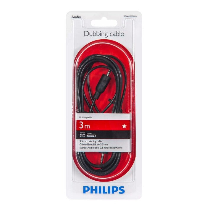 Audio kábel Philips SWA2533W/10, stereofónny, prepojovací, 3 m