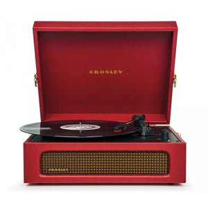 Gramofón Crosley Voyager, červený POUŽITÉ, NEOPOTREBOVANÝ TOVAR