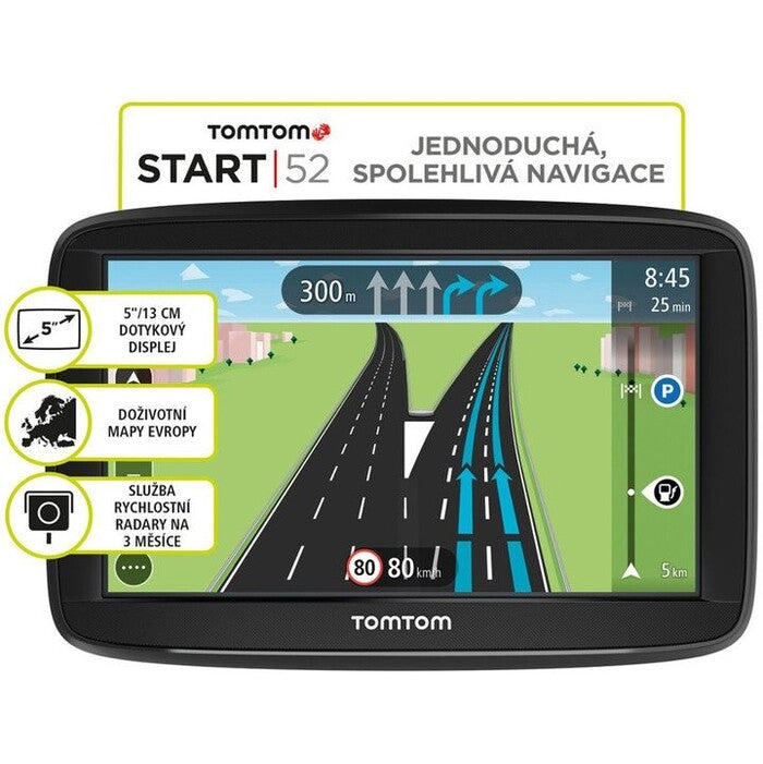 GPS Navigácia Tomtom Start 52, 5", 45 krajín, LM
