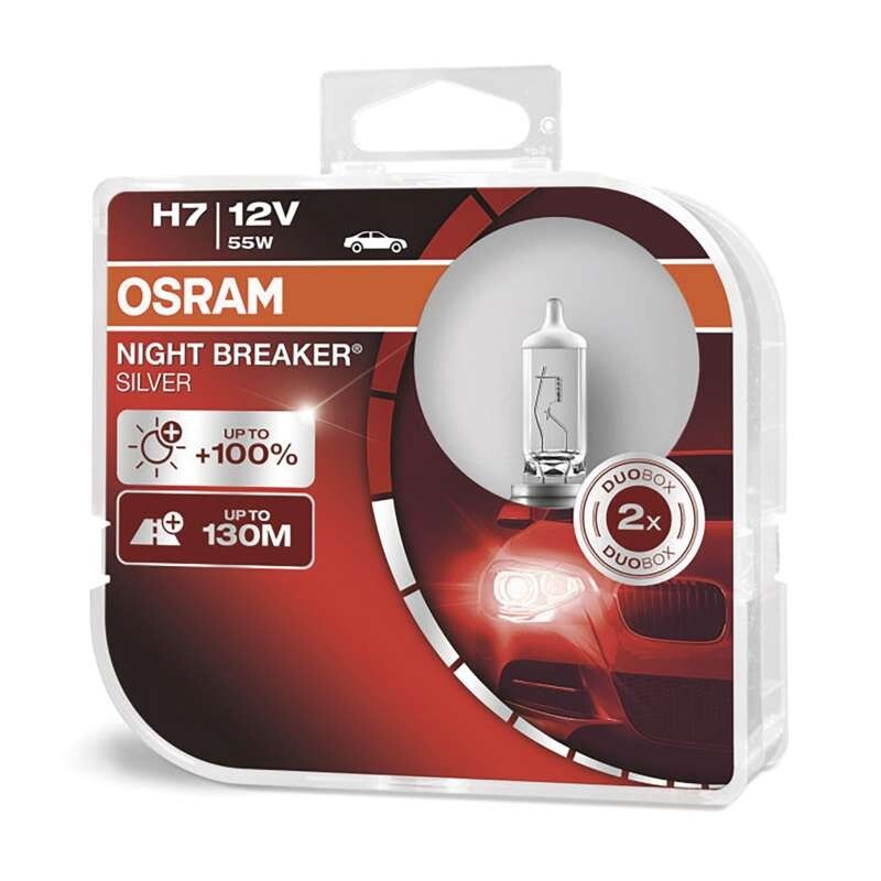 Autožiarovka H7 OSRAM Night Breaker Silver, 2ks