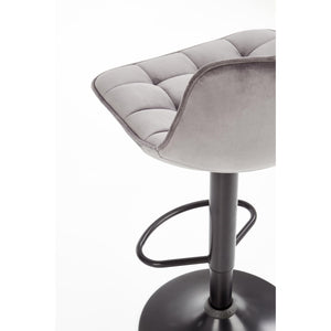Barová stolička Malibu sivá
