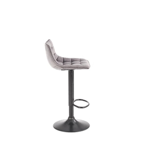Barová stolička Malibu sivá