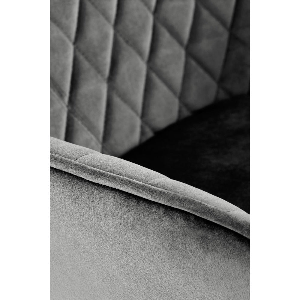 Barová stolička Moly sivá