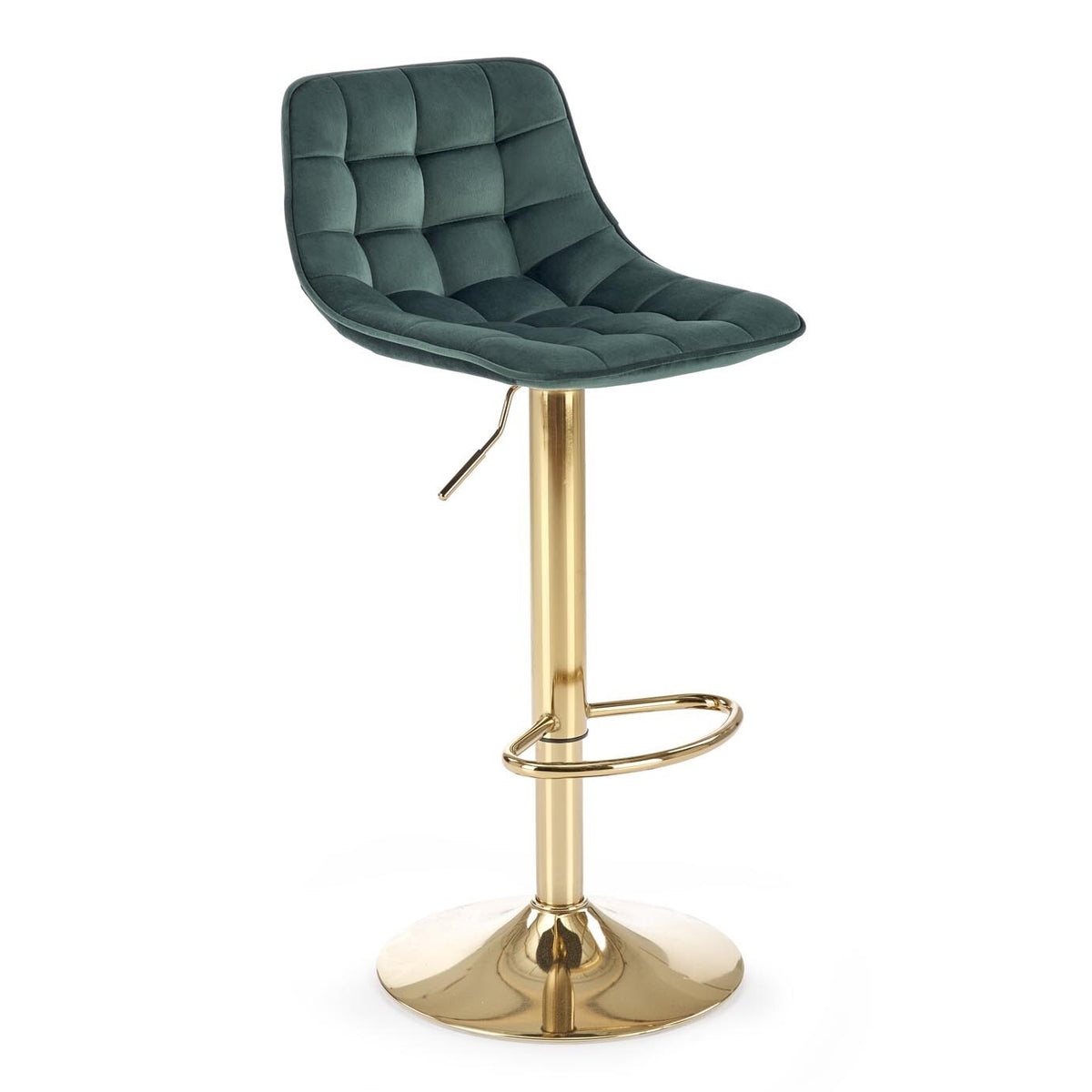 Barová stolička Naomi zelená