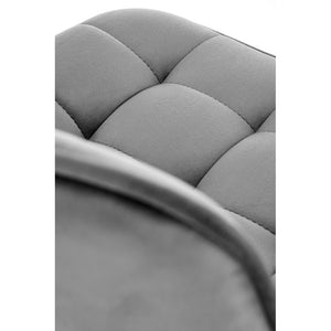 Barová stolička Riva sivá