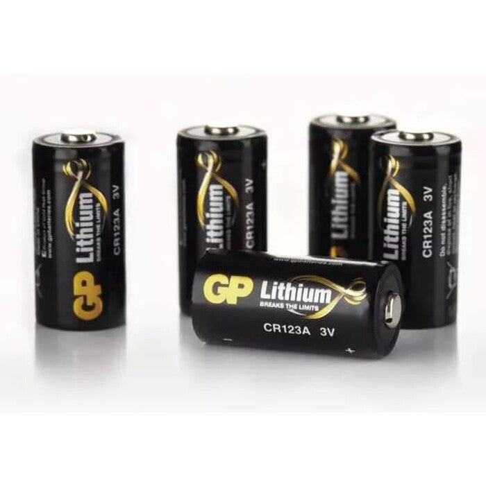 Batéria GP, lítiová CR123A, 1 ks