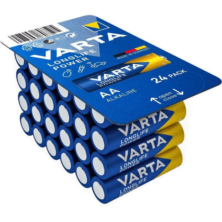 Batérie Varta Longlife Power, AA, 24ks