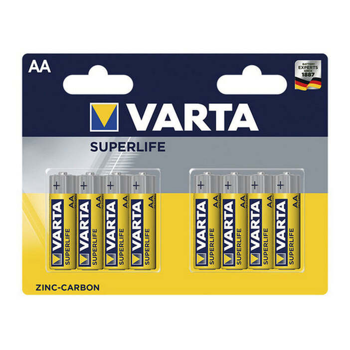 Batérie Varta Superlife, AA, 8ks