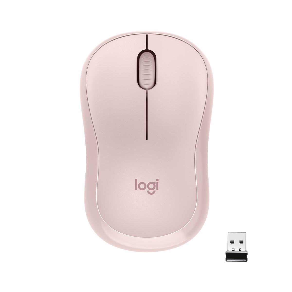 Bezdrôtová myš Logitech M220 Silent, ružová (910-006129)