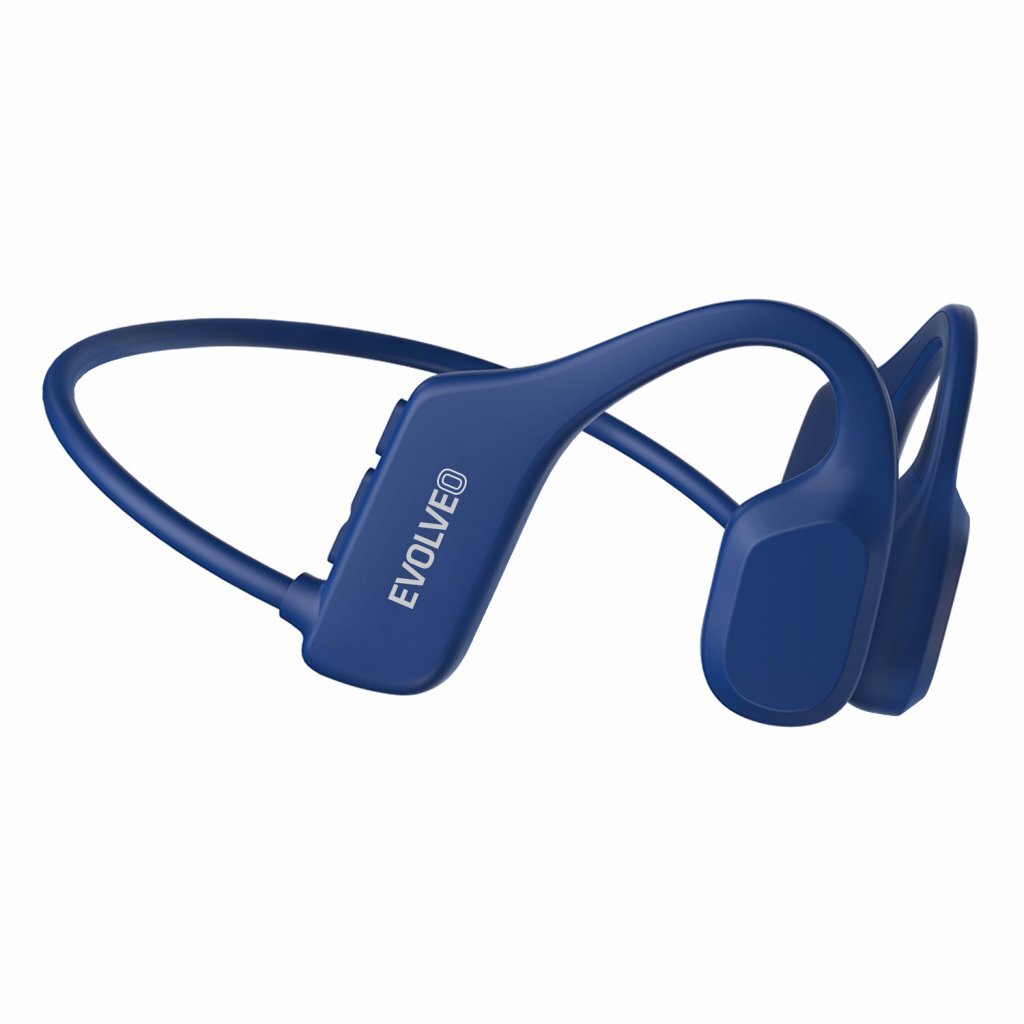Bezdrôtové slúchadlá EVOLVEO BoneSwim Lite MP3 8GB, modrá