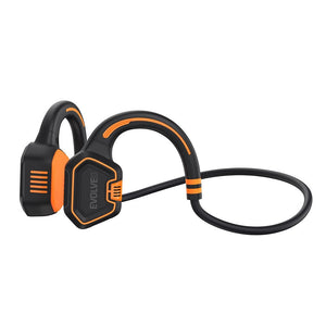 Bezdrôtové slúchadlá EVOLVEO BoneSwim MP3 16GB, oranžová