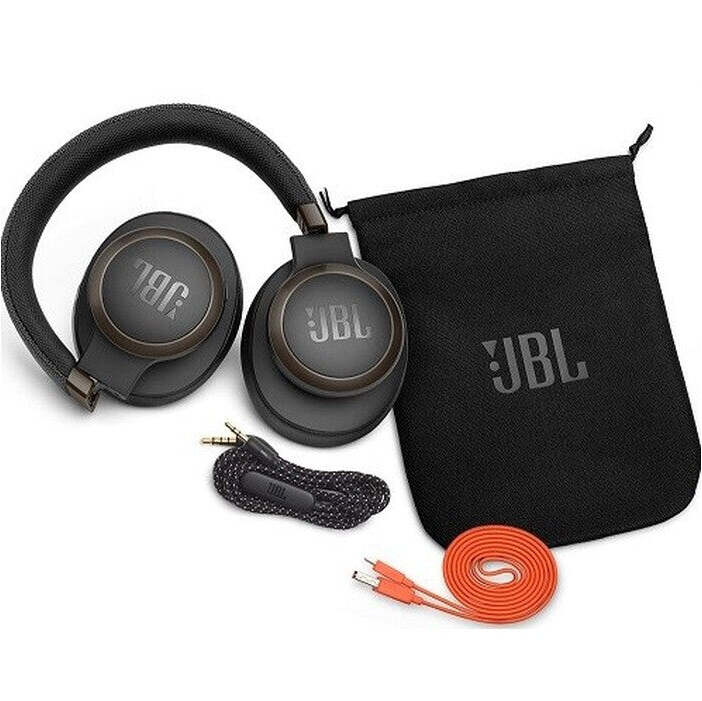 Bezdrôtové slúchadlá JBL LIVE 650BTNC, čierne