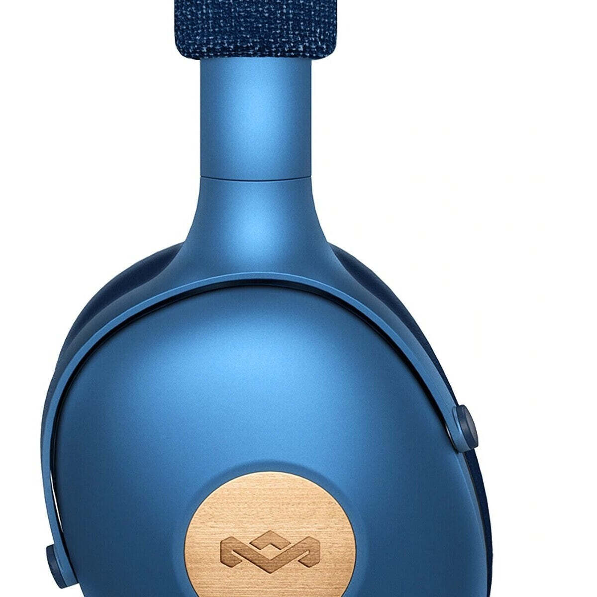 Bezdrôtové slúchadlá Marley Positive Vibration XL, modré