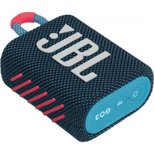 Bluetooth reproduktor JBL GO 3, ružovo-modrý