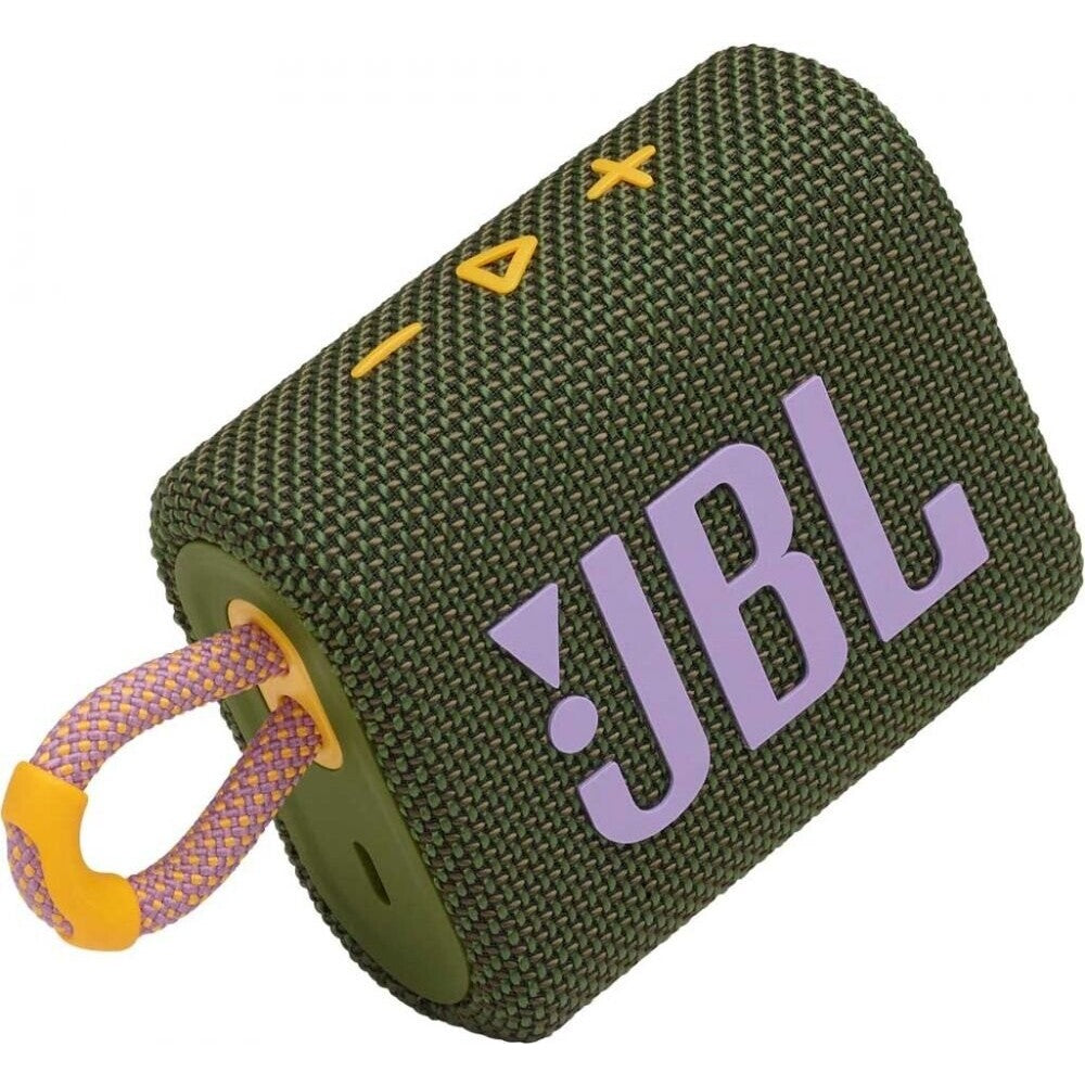 Bluetooth reproduktor JBL GO 3, zelený