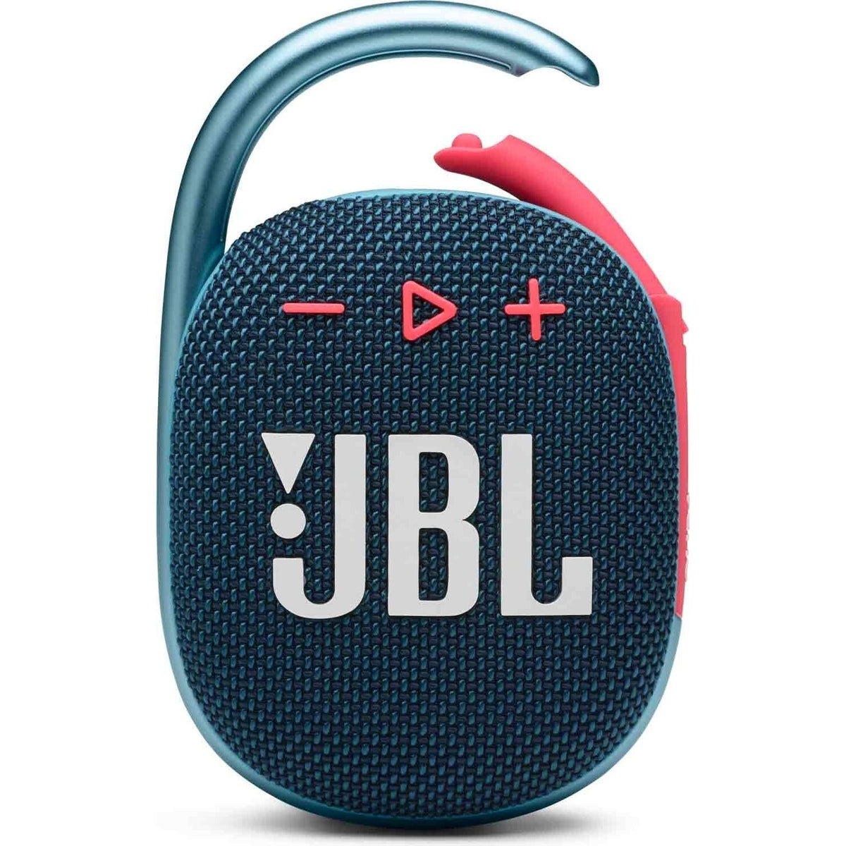 Bluetooth reproduktor JBL Clip 4, koralovo-modrý