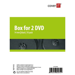 Box na 2 DVD Cover IT, 10ks/bal (27115P10) POŠKODENÝ OBAL