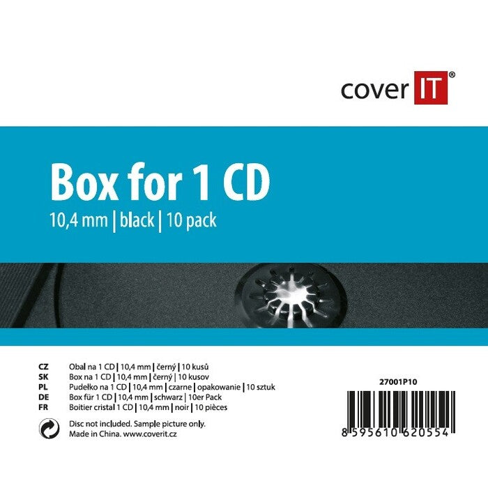 Box na CD Cover IT, 10ks/bal (27001P10)