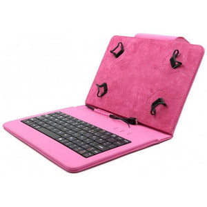 C-TECH PROTECT puzdro s klávesnicou 7 "-7,85" NUTKC-01, ružové