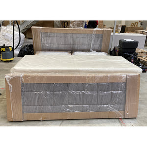 Čalúnená posteľ Ademar 180x200 s elektrickým polohovaním - II. akosť