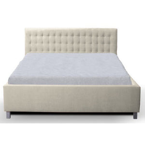 Čalúnená posteľ Adore 180x200, béžová, bez matraca
