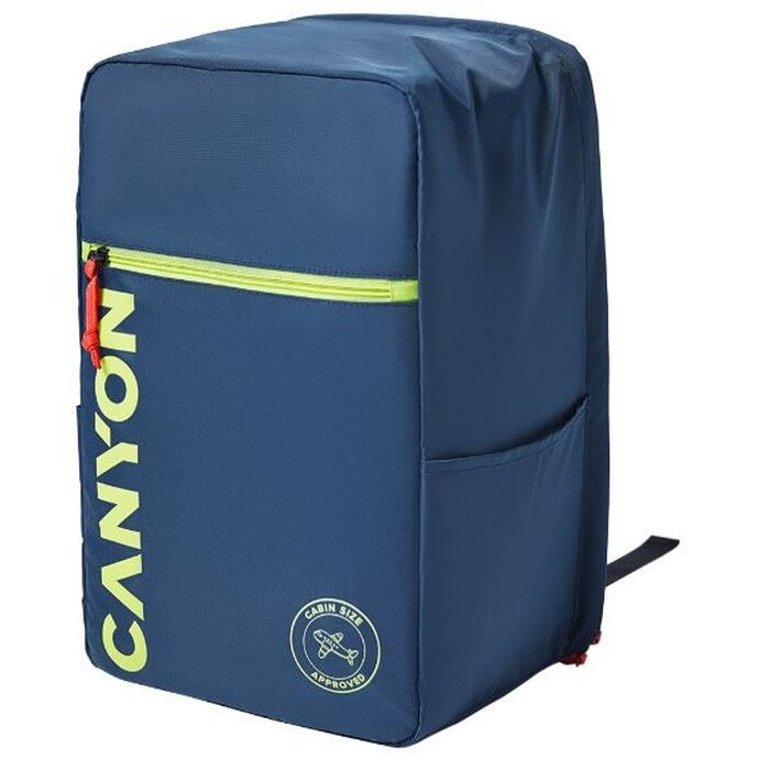 CANYON CSZ-02 batoh pre 15.6&quot; notebook,20L,tmavo modrá