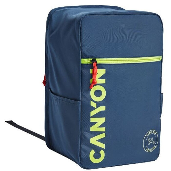 CANYON CSZ-02 batoh pre 15.6&quot; notebook,20L,tmavo modrá