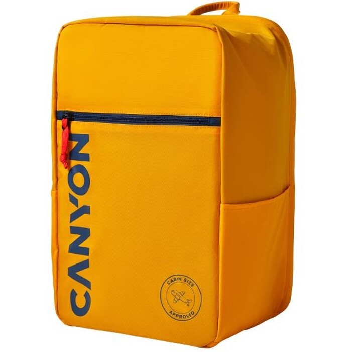 CANYON CSZ-02 batoh pre 15.6&quot; notebook,20L,žltá