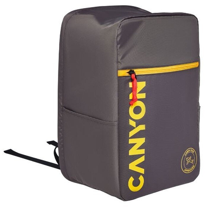 CANYON CSZ-02 batoh pre 15.6&quot; notebook, 20x25x40cm, 20L, sivá