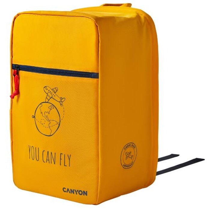 CANYON CSZ-03 batoh pre 15.6&quot; notebook,20L,žltá