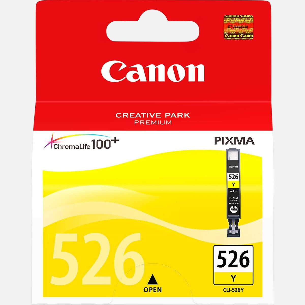 Cartridge Canon CLI-526 Y, žltá