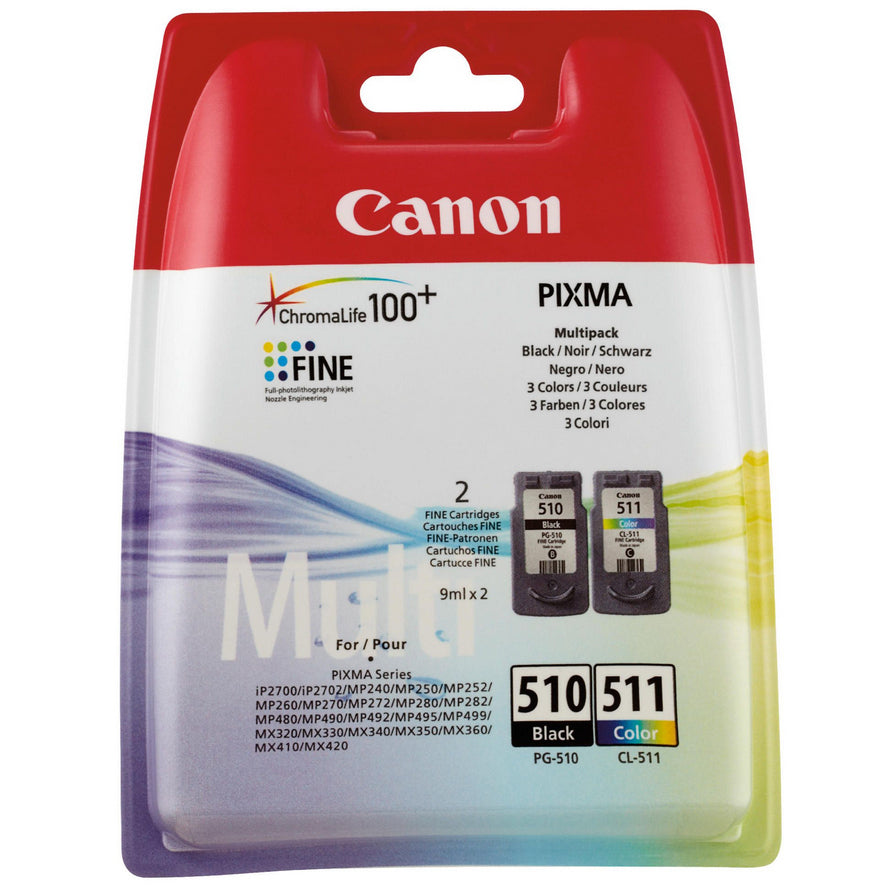 Cartridge Canon-Ink PG-510/CL-511 blistr čierna (2970B010)