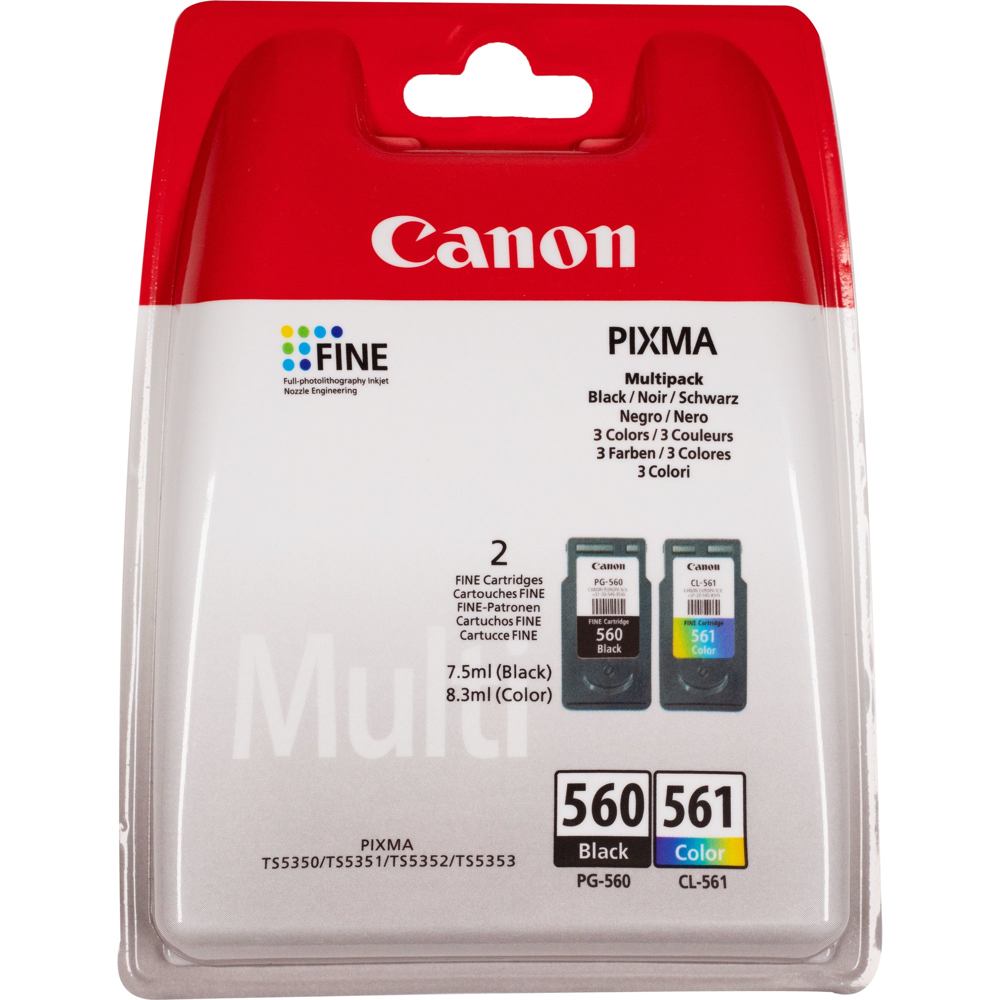 Cartridge Canon-Ink PG560/CL561 multipack (3713C006)