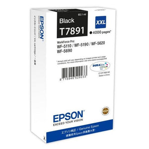 Epson originálny ink C13T789140, T789, XXL, black, 4000str.,65ml
