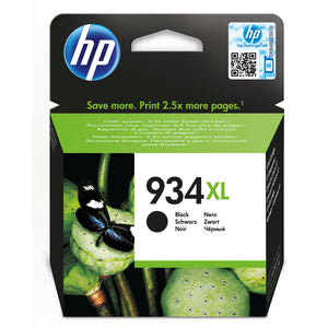 Cartridge HP C2P23AE, 934 XL, čierna