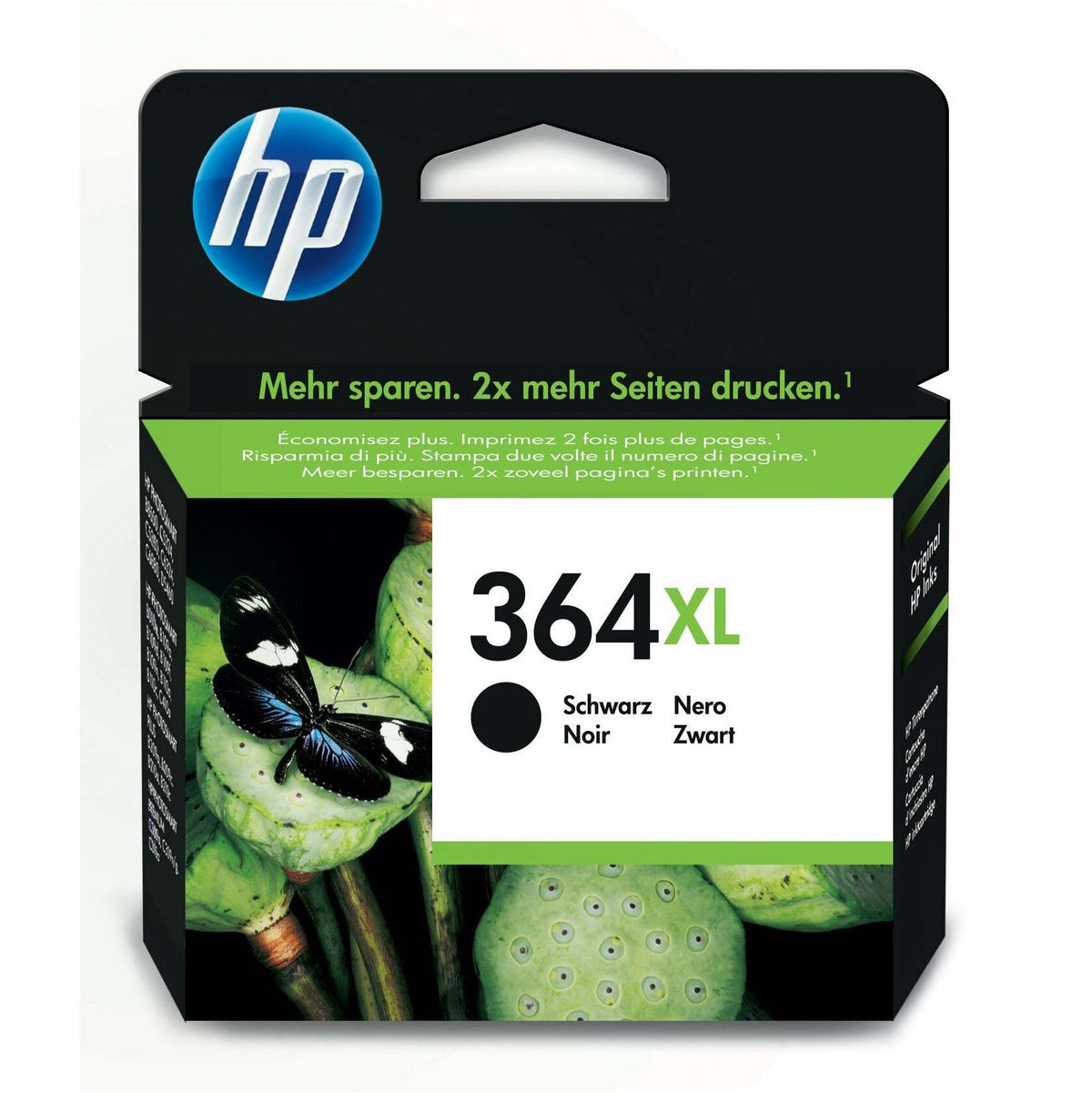 Cartridge HP CN684EE, 364XL, čierna