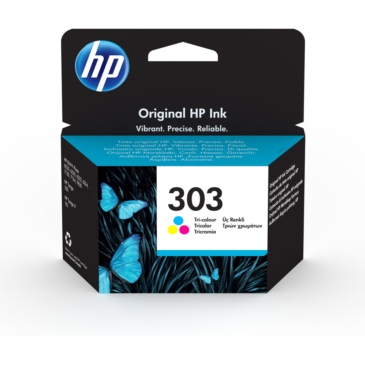 HP originálny ink T6N01AE,HP 303,color,165str.