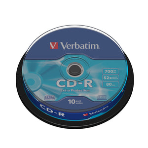Verbatim CD-R 700MB 52x, 10ks (43725)